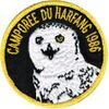 Camporee Harfang (Guides) dans les Cantons de l’Est, 1986