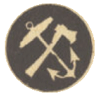 Fichier:Charpentier naval - Badge SDF 1952.png
