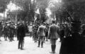 Remise du drapeau à la troupe de Montauban le 14 juillet 1916.