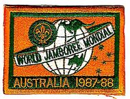 Badge du Jamboree de 1987-88