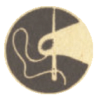Fichier:Voilier - Badge SDF 1952.png