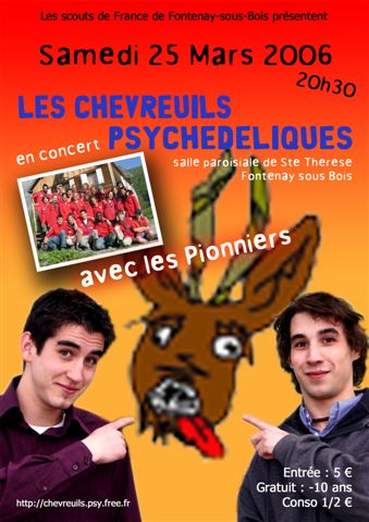Fichier:2006-03-25 - Affiche concert 25 mars chevreuils pios2 a4.jpg