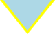 Bleu pâle, bande jaune et badge sur la pointe