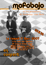 Affiche du Concert donné par les Pionniers de Fontenay-sous-Bois en 2007