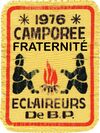 Camporee Fraternité (Éclaireur) à Chertsey, 1976